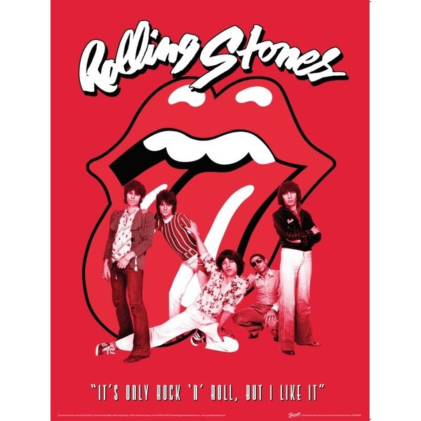 The Rolling Stones It's Only Rock N Roll - Art Print