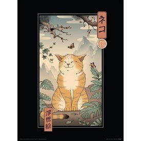 Vincent Trinidad Edo Cat - Art Print