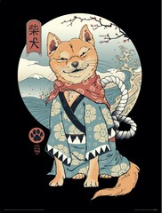 Products tagged with vincent trinidad shiba inu art print