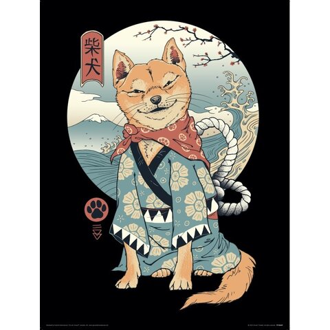 Vincent Trinidad Shiba Inu - Art Print