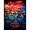 Stranger Things 4 Hawkins Town - Art Print