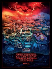 Products tagged with stranger things 4 hawkins town art print
