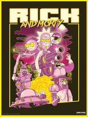 Products tagged with rick & morty 80s action movie art print