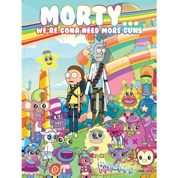 Rick & Morty Cuteness Overload - Art Print