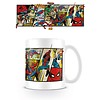 Marvel Retro Spiderman Panels - Mug