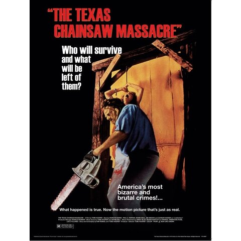 Texas Chainsaw Massacre Brutal - Art Print