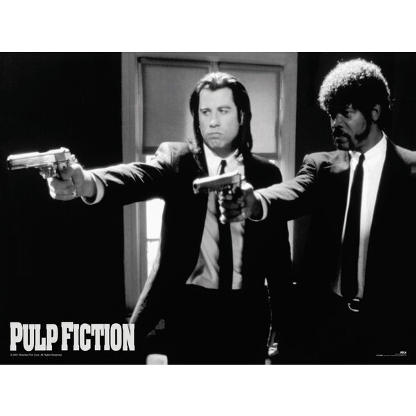 Pulp Fiction Guns - Art Print