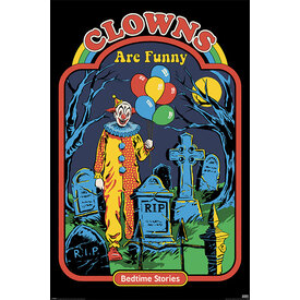 Steven Rhodes Clowns Are Funny - Maxi Poster