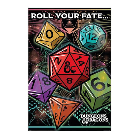 Dungeons & Dragons Roll Your Fate - Maxi Poster