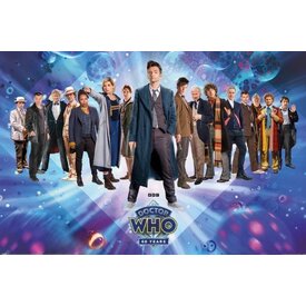 Doctor Who 60th Anniversary - Maxi Poster