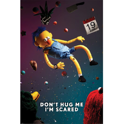 Dont Hug Me Im Scared Falling - Maxi Poster