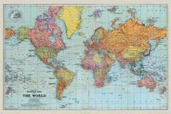 Products tagged with world map poster