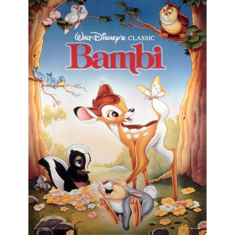Disney Bambie - Art Print