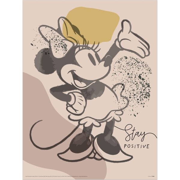 Disney Classics Stay Positive - Art Print