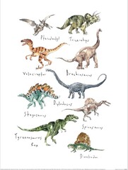 Products tagged with dinosaurs poster