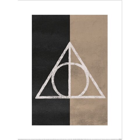 Harry Potter The Deathly Hallows - Art Print