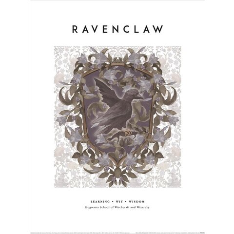 Harry Potter Ravenclaw Crest - Art Print