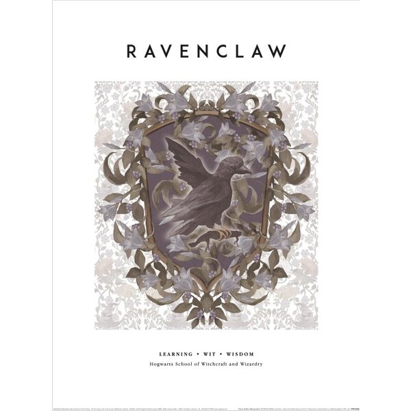 Harry Potter Ravenclaw Crest - Art Print