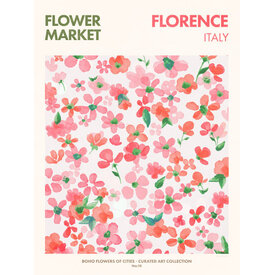 Flower Market Florence - Art Print