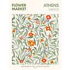 Flower Market Athens - Art Print