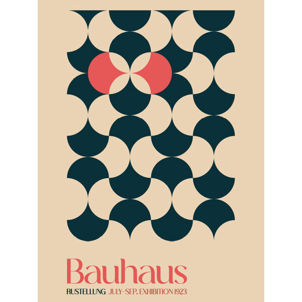 Bauhaus Shapes - Art Print