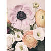 Pastel Bloemen - Art Print