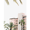 Beachview In Pink - Art Print