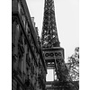 Eiffel Tower II B&W - Art Print