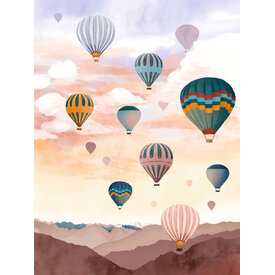 Luchtballonnen - Art Print