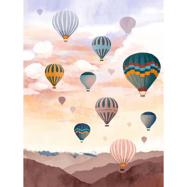 Luchtballonnen - Art Print