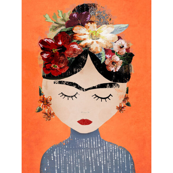 Frida Oranje - Art Print