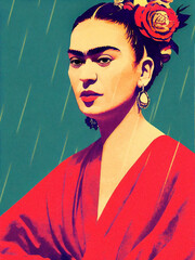 Products tagged with frida poster