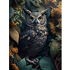 Autum Eagle Owl - Art Print