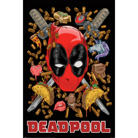 Deadpool Chimichanga - Maxi Poster