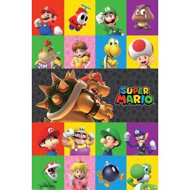 Super Mario Characters - Maxi Poster