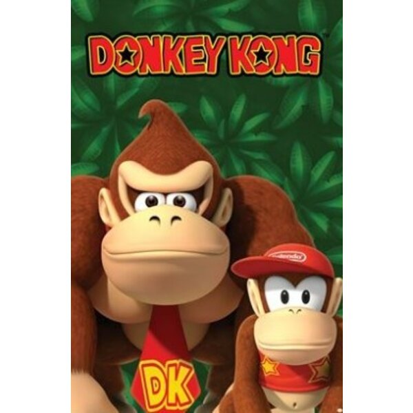 Nintendo Donkey Kong en Diddy Kong - Maxi Poster