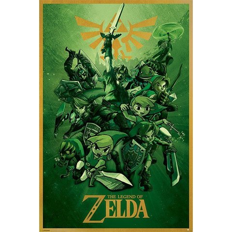 The Legend Of Zelda Link - Maxi Poster