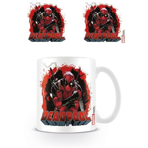 Deadpool SMuging Gun - Mug