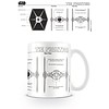 Star Wars Tie Fighter Sketch - Mug