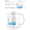 Star Wars - Millenium Falcon Sketch - Mug