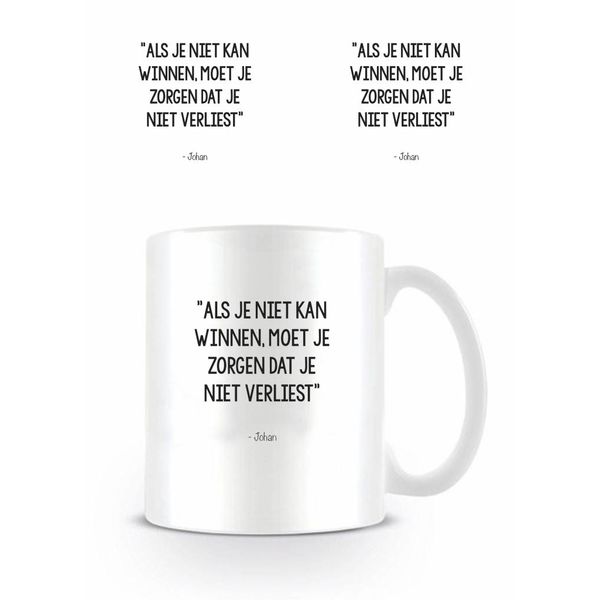Johan Cruijff Winnen - Mug