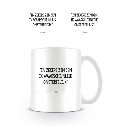 Johan Cruijff Onsterfelijk - Mug