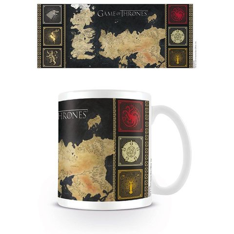 Game Of Thrones Map - Mug