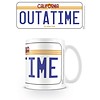 Back To The Future License Plate - Mug