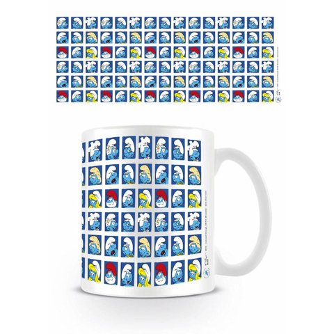 Smurfen Patroon - Mug