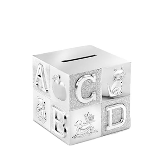 Kraamcadeau jongen geschenkset Platinum Spaarpot