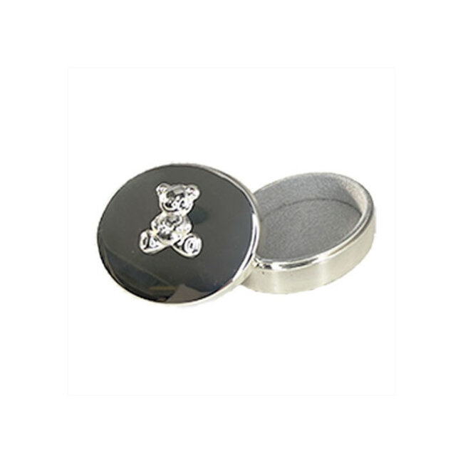 Kraamcadeau jongen geschenkset Silver Haarlokdoosje