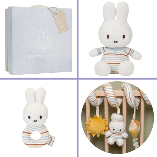 Nijntje x Little Dutch kraamcadeau pakket jongen Platinum