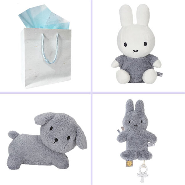 Nijntje  kraamcadeau pakket jongen Silver