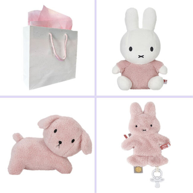 Nijntje  kraamcadeau pakket meisje Silver